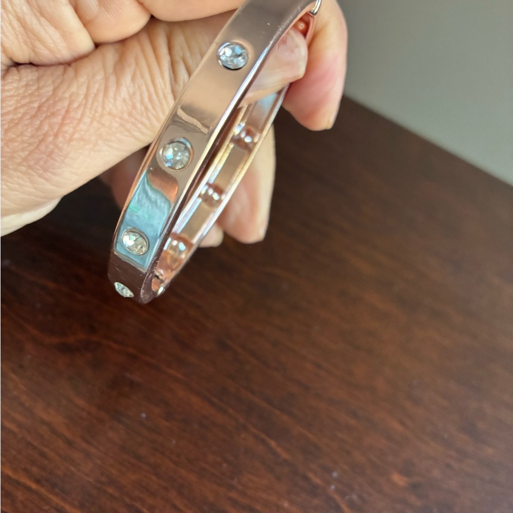 Guess Silver Crystal-Studded Bracelet Set - Picture 9 of 10